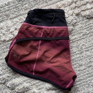 Lululemon speed shorts 🦄 Rare